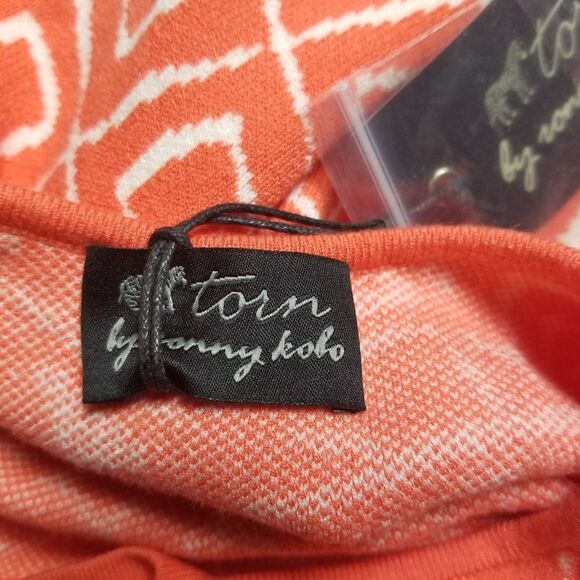 NEW Torn by Ronny Kobo X-Small Geometric Print Bodycon Casey Mini Dress - Picture 6 of 8